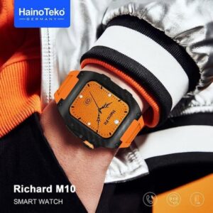 Richard M10 Smart Watch With Wireless Charging And Three Stylish Straps